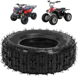 Dailygoods- Motorband 13x5.00-6 Lekbestendig - Binnenband 3.5/4.0-6 - Antislippatroon - Geschikt voor ATV/Quad - Hoogwaardig rubber - Geschikt voor langeafstandsraces - Buitenband — thumbnail 4