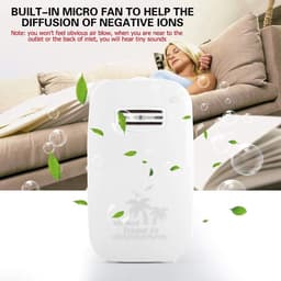 Dailygoody - Negatieve Ion Generator Luchtreiniger - Geur Eliminator - Draagbaar en Stil - Ideaal voor Thuis en Kantoor - Verbetert Luchtkwalitei — thumbnail 3