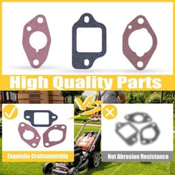 Geschikt voor Carburateurpakkingset voor Honda GCV160 GCV135 GCV190 GSV190-motor en HRS216 HRT216 HRB216 HRR216 HRZ216-grasmaaier # 16212-Zl8-000 Professionele waterdichte pakking — thumbnail 5
