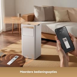 Draagbare Airconditioner - Mobiele Airco - Ruimte Koelen - 3-in-1 Functies - 700 mm Hoog - Goud — thumbnail 3