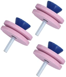 Dailygoods- Grasmaaier Slijpschijf Dubbel Laags - Slijpschijf 56 mm - Slijpschijf voor Gazons - Slijpschijf voor Rototillers - Slijpschijf voor Boorbladen - Premium Kwaliteit — thumbnail 2