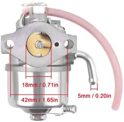 Dailygoods- Carburateur Vervanging voor John Deere - Voor Kawasaki FC150V - 4-Takt Motor - Inclusief Brandstoffilter - Bougie - Geschikt voor 21-Inch Maaiers — thumbnail 3