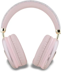 Guess 4G Triangle Bluetooth Stereo Over-Ear Koptelefoon - Roze — thumbnail 4