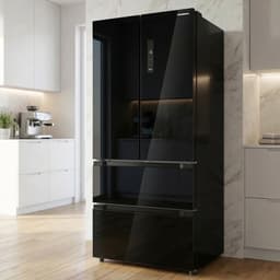 Heinner HCFD-M516INVHGBKE++ French Door Amerikaanse Koelkast – 516 L – No Frost – LED Touch Display – InoxCool Technology & ADT Fresh System – Zwart – 5 Jaar Garantie — thumbnail 6