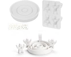 Gipsvorm voor het maken van een engel, perfect voor creatieve projecten en decoratie