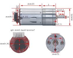 DC 12V Encoder Motor met Bevestigingshouder, 65mm Wiel voor Smart Car Robot Model DIY, Hoge Kwaliteit en Betrouwbaarheid