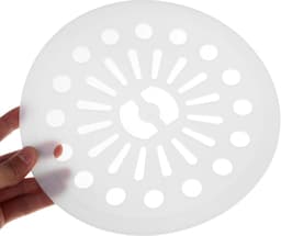 Centrifugedeksel Wasmachine - Droger Dop - Kleding Centrifugeren - Zachte Behandeling Stof - 22 x 22 cm - Wit — thumbnail 6