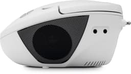 TechniSat VIOLA CD-1 - draagbare stereo cd-speler, boombox met praktische draaggreep (radio voor kinderen, FM-radiotuner, bluetooth-ontvangst, 2 x 1 W RMS-vermogen, net- en batterijvoeding) wit — thumbnail 2