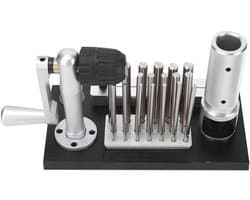 Multifunctionele Dapping Set voor het Maken van Ringen - Ringtang met 20 Mandrels voor Sieradenmaken en Creatief Metalen Vormgeven