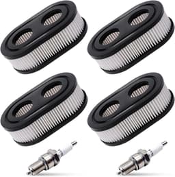 4 Stuks Luchtfilter voor Grasmaaier, Vervangingsfilter voor Briggs & Stratton, Hoogwaardige Luchtfilter Cartridge voor Betrouwbare Prestaties — thumbnail 1