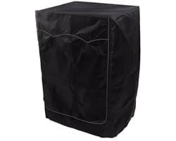 Allecto - Wasmachinehoes - Waterdichte hoes - Zwart - Voorlader wasmachine - Bescherming voor buiten - Afmetingen 63 x 68 x 100 cm