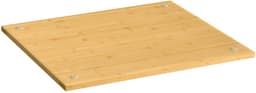vidaXL - Kookplaatafdekking - 50x56x1,5 - cm - bamboe — thumbnail 1