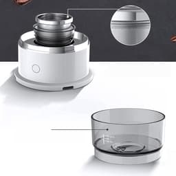 Draagbare Koffiezetter - Automatische Pour-Over Voor 1 Kop - Met Herbruikbaar RVS Filter - Compact Voor Thuis En Reizen — thumbnail 2