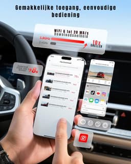 YOR® Dashcam Voor en Achter - Dashcam - Parkeermonitor - Nachtzicht - Zwart - 10cm x 4cm x 3cm; 113 g — thumbnail 4