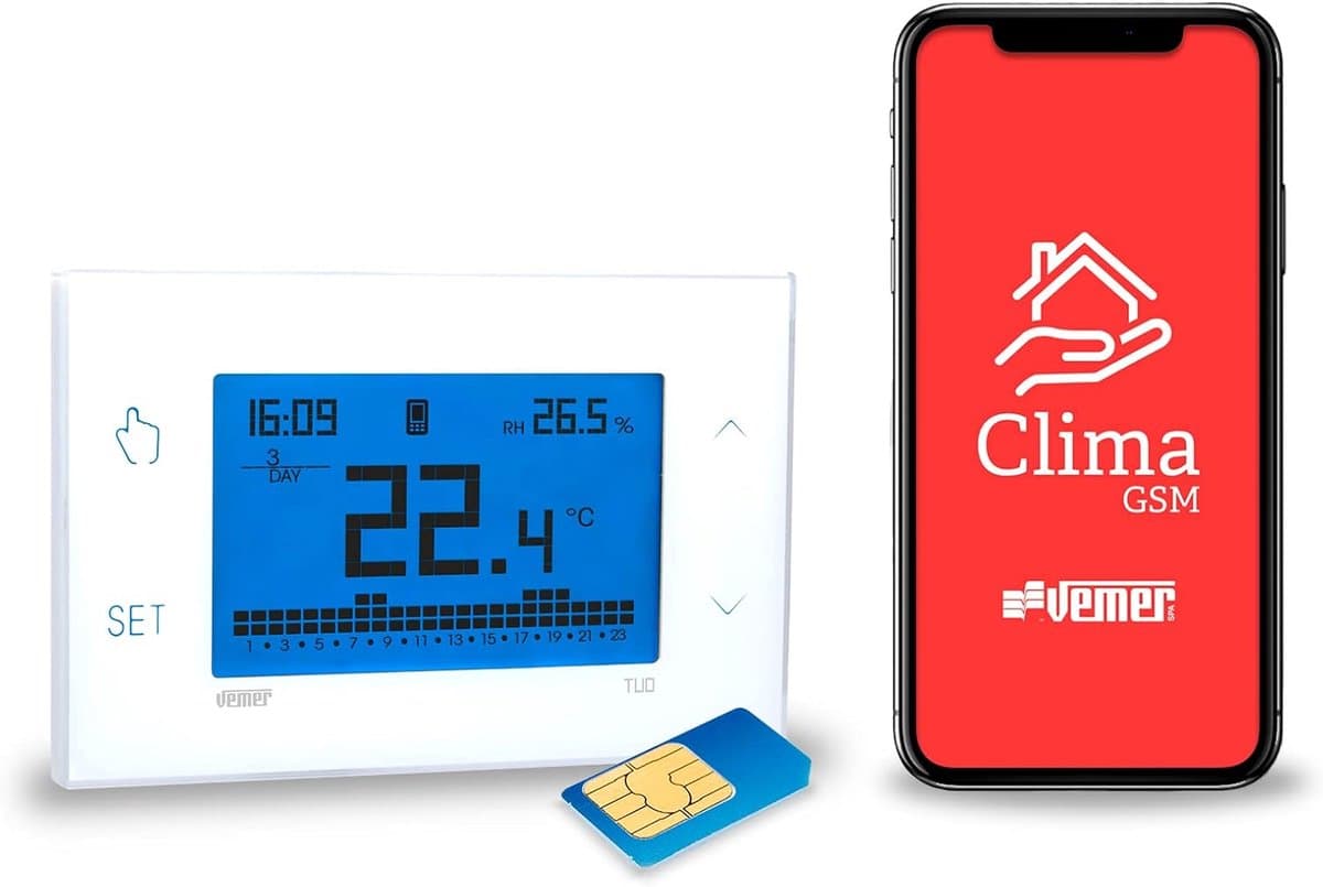 GSM Slimme Weekklok Thermostaat voor Afstandsbediening — afbeelding 1