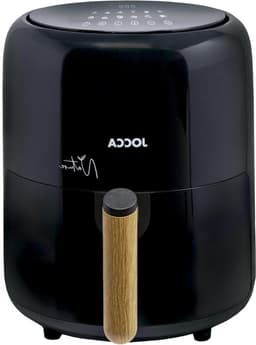 Heteluchtfriteuse - Airfryer Olievrije Frituurpan - Gezond Koken - Snel Luchtcirculatiesysteem - 3.8 Liter - Zwart — thumbnail 1