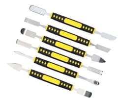 Set van 6 Metalen Heftangen van Koolstofstaal, Compacte Structuur voor Reparatie van Elektronica, Telefoons en Computers