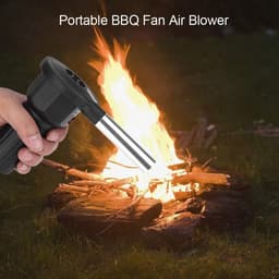 Dailygoody - Draagbare Barbecue Ventilator - Elektrische Blower - Compact en Handzaam - Voor Camping en Buiten - Accessoire - Eenvoudig in Geb... — thumbnail 4