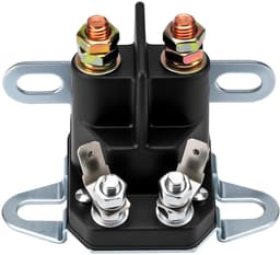 Startrelais Motor - Starter Solenoïde - Gazonmaaier Starten - 12V 4 Aansluitingen - 9.6 x 7.6 x 7.3 cm — thumbnail 1