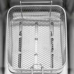 Elektrische Friteuse - Frituurpan - Thuis Frituren - Traploos Regelbare Thermostaat - 6 Liter Inhoud - Zilver — thumbnail 2