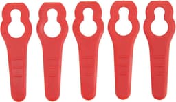 Vervangingsmessen - Grasmessen trimmer - Efficiënt wieden - Duurzaam ABS-plastic - 50 stuks - Rood — thumbnail 4