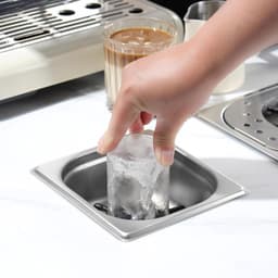 Automatische Werperspoeler - Bekerwasmachine Keuken - Efficiënt Glazen Wassen - Hogedruk Reiniging - 17.5 cm - Zilver — thumbnail 4
