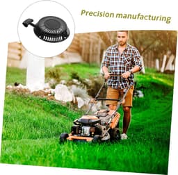 Grasmaaier Starter - Terugslagstarter - Motor Starten - Duurzaam PP-materiaal - 24 x 21 x 4 cm - Zwart — thumbnail 4