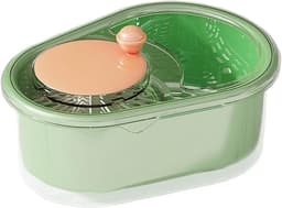 Salade Spinner - Sla Wasmachine - Groenten Wassen - Handslinger Bediening - 347 x 267 x 206 cm - Groen — thumbnail 1