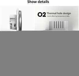 Slimme Thermostaat - Energiebesparend - Comfort Verhogend - Programmeerbare Schema's - 13mm Dun - Zwart — thumbnail 3