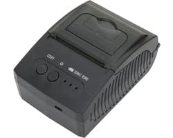 Draadloze Thermische Labelprinter voor Verzending, Ontvangst en Etikettering - 58mm Bluetooth Printer voor Android en iOS