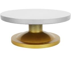 Sculpting Draaitafel met 3 Verschillende Maten van Hoogwaardige Metaalconstructie voor Keramiek en Beeldhouwen - 30 x 12 cm, Perfect voor Creatieve Projecten en Hobby's