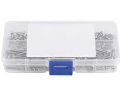 Cylinder schroef assortiment M2.5 x 6 mm, 8 mm, 12 mm, 16 mm, 20 mm - 210 stuks roestvrijstalen inbusschroeven met opbergdoos voor thuis, kantoor en scheepsreparaties