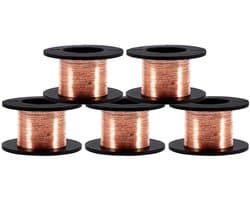 5 Stuks 12 Meter 0.1mm Magnetisch Geëmailleerd Koperdraad voor Solderen en Elektronica