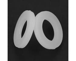 Set van 12 Siliconen O-Ringen en Dichtingen voor Kranen, Slangen en Pijpen - Diverse Maten voor Optimale Afdichting