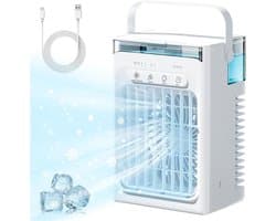 Mobiele Airco - Verplaatsbare Koeler - Ruimte Koelen - Energiezuinig Model - 9000 BTU - Wit