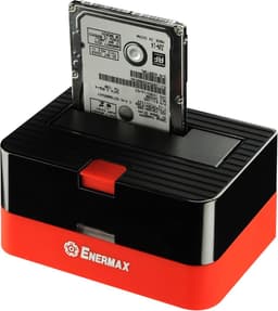 Dockingstation Harde Schijven - Externe Opslag - Data Overzetten - Universele Compatibiliteit - 16.5 cm - Zwart — thumbnail 2