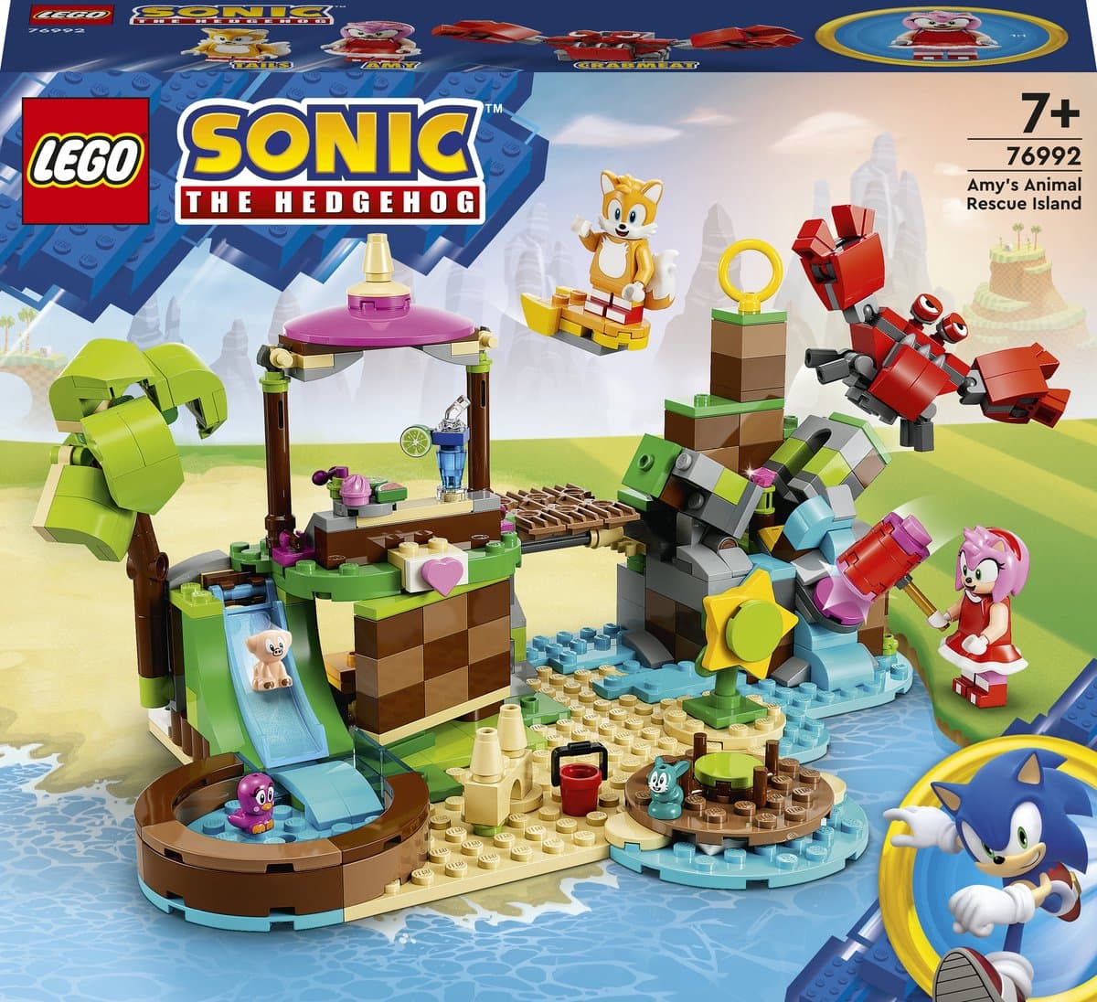 LEGO Sonic the Hedgehog - Amy's dierenopvangeiland Constructiespeelgoed — afbeelding 1