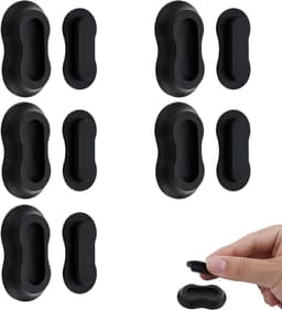 5-delige Magnetische Houder voor Afstandsbediening, Siliconen Zelfklevende Wandmontage voor TV, Thuis, Kantoor en School - Ideale Oplossing voor Organisatie en Opslag — thumbnail 1