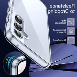 Schokbestendige en krasbestendige transparante hoes voor Samsung Galaxy A35 5G, perfect voor bescherming en stijl — thumbnail 7