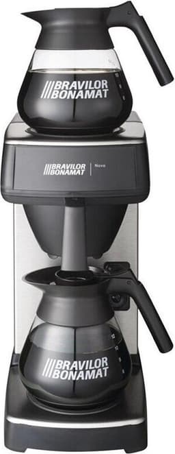 Bravilor Bonamat Novo - Koffiezetapparaat incl. 1 glazen kan - RVS — thumbnail 1