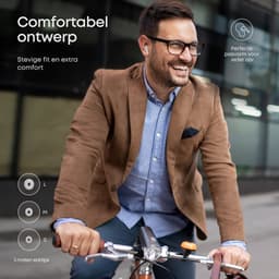 SoundFront Pro Draadloze Oordopjes - Bluetooth Oortjes - Koptelefoon - Geschikt voor smartphone & laptop - Wit — thumbnail 3