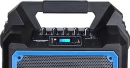 Blaupunkt MB06 - BT-luidspreker met karaoke-functie - draagbare luidspreker 500W - Zwart met blauw — thumbnail 2