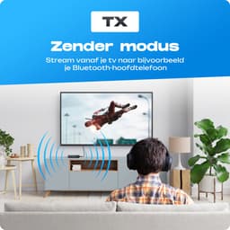 Bluetooth Transmitter & Receiver 2 in 1 - BT 5.0 - 3.5MM AUX / RCA - Bluetooth Zender - Bluetooth Ontvanger - Bluetooth Transmitter - Bluetooth Receiver — thumbnail 3