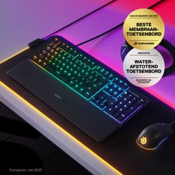SteelSeries Apex 3 - RGB - Membraan Gaming Toetsenbord - Qwerty - Zwart — thumbnail 3