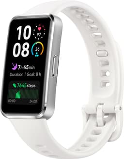 HUAWEI Band 10-Wit |Gestroomlijnd metalen ontwerp | 100 trainingsmodi | AI-powered fitnessmonitoring & Geavanceerde slaapanalyse | Snelladen in 45 min | Batterijduur tot 2 weken — thumbnail 2
