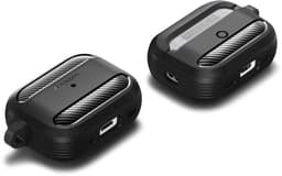 Spigen - Apple AirPods Pro 1/2 hoesje - Rugged Armor - Zwart — thumbnail 2