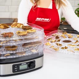 MPM Voedseldroger 5 Niveaus met Temperatuurregeling - LCD-Display met Timer - 380W — thumbnail 3