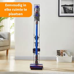 WoonWonder - Stabiele Metalen Stofzuigerstandaard voor Dyson & Dyson Handheld met ruimte voor Draadloze Stofzuigeropzetstukken en Accessoires - Dyson — thumbnail 5