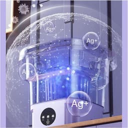 Compacte 8L Mini-Wasmachine en Droger - Opvouwbare Ultrasone Ondergoedwasmachine — thumbnail 3