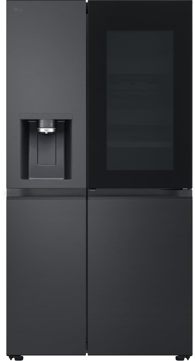 LG Amerikaanse koelkast GSXE90EVAD - 628L - Zwart - InstaView™ - ThinQ™ - DoorCooling — afbeelding 1